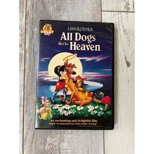 All Dogs Go To Heaven DVD Movie Original 1989 Animated Family Film